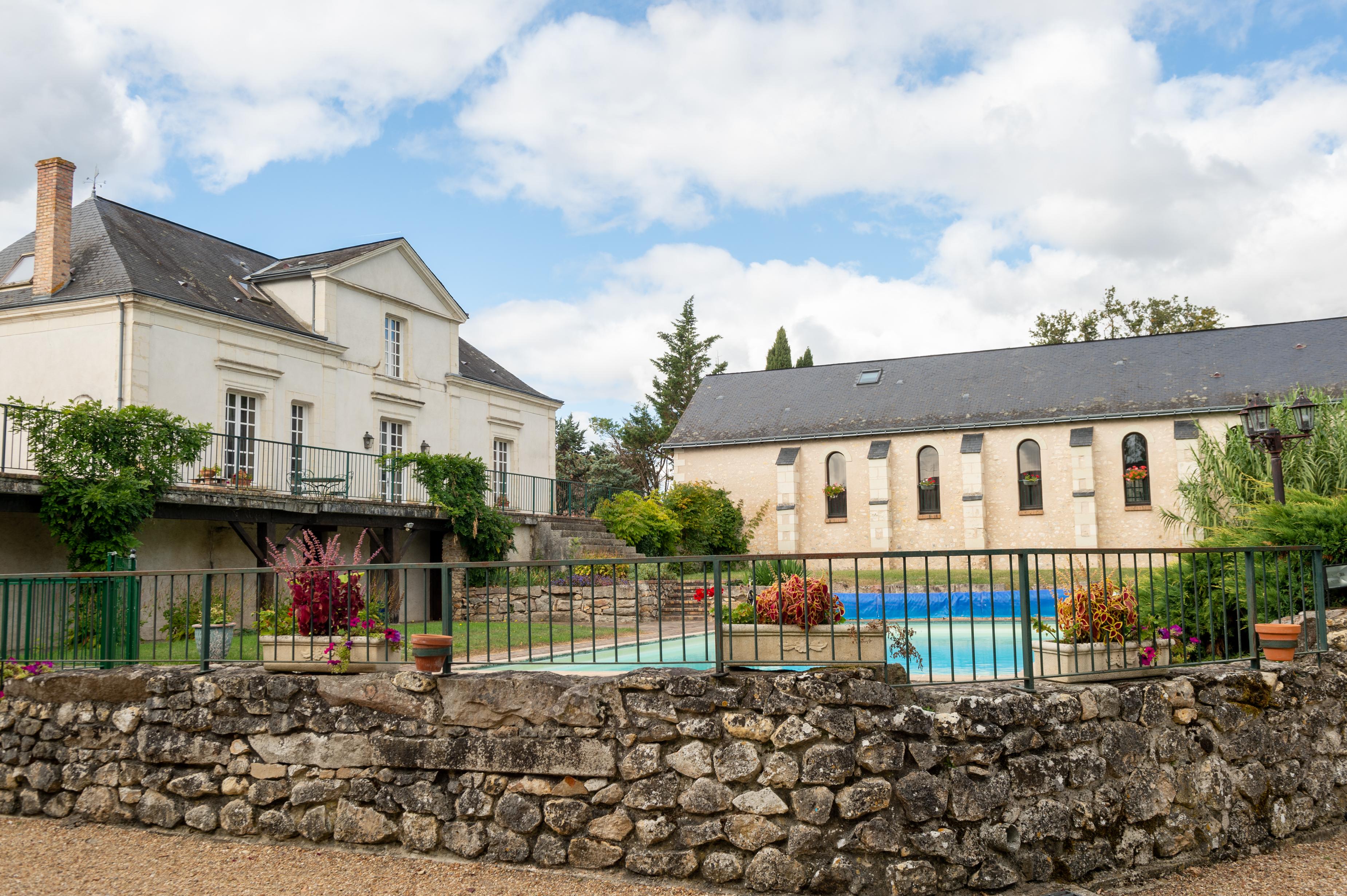 Domaine De La Courbe Hotel Le Lude Buitenkant foto